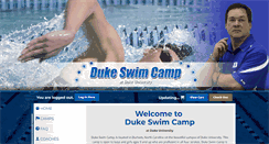 Desktop Screenshot of dukeswimcamp.com